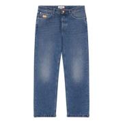 Premium Baggy Fit Jeans Bronx Carlo Colucci , Blue , Heren