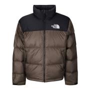 Retro Nuptse Jack The North Face , Brown , Heren