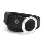 Pre-owned Canvas belts Bvlgari Vintage , Black , Heren