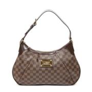 Pre-owned Coated canvas shoulder-bags Louis Vuitton Vintage , Brown , ...