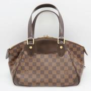 Pre-owned Canvas louis-vuitton-bags Louis Vuitton Vintage , Brown , Da...