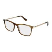 Bruine plastic frames met wijzerplaat Police , Brown , Heren