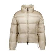 Gewatteerde Beige Jas Afterlabel , Beige , Dames