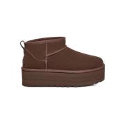 Klassieke Ultra Mini Platformlaarzen UGG , Brown , Dames