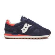 Navy/Orange Shadow Original Sneakers Saucony , Blue , Heren