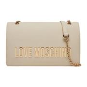 Stijlvolle schoudertas voor vrouwen Love Moschino , Brown , Dames