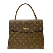 Pre-owned Canvas louis-vuitton-bags Louis Vuitton Vintage , Brown , Da...