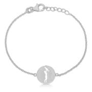 Moeder en Kind Zilveren Armband Frk. Lisberg , Gray , Dames