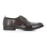 Ebony Platte Schoenen met Rubberen Zool Officine Creative , Black , He...