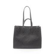 Pre-owned Leather louis-vuitton-bags Louis Vuitton Vintage , Black , D...