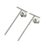 Pre-owned Silver earrings Tiffany & Co. Pre-owned , Gray , Dames