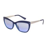 Blauwe Injectie Zonnebril UV Filter 2 Police , Blue , Dames