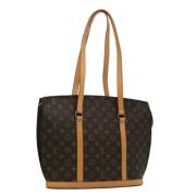 Pre-owned Canvas louis-vuitton-bags Louis Vuitton Vintage , Brown , Da...