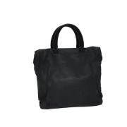 Pre-owned Nylon handbags Prada Vintage , Black , Dames