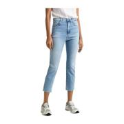 Moderne Slim Fit High Waist Jeans Pepe Jeans , Blue , Dames