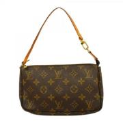 Pre-owned Fabric louis-vuitton-bags Louis Vuitton Vintage , Brown , Da...