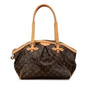 Pre-owned Canvas louis-vuitton-bags Louis Vuitton Vintage , Brown , Da...