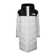 Nuptse Parka Jas The North Face , White , Dames