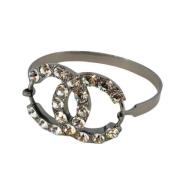 Pre-owned Metal chanel-jewelry Chanel Vintage , Gray , Dames