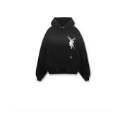 Archangel Hoodie Sweatshirt 100% Katoen Represent , Black , Heren