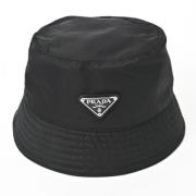 Pre-owned Nylon hats Prada Vintage , Black , Dames