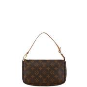 Pre-owned Canvas louis-vuitton-bags Louis Vuitton Vintage , Brown , Da...