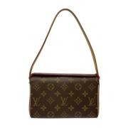 Pre-owned Canvas louis-vuitton-bags Louis Vuitton Vintage , Brown , Da...