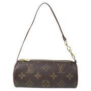 Pre-owned Canvas handbags Louis Vuitton Vintage , Brown , Dames