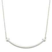 Pre-owned White Gold necklaces Tiffany & Co. Pre-owned , Gray , Dames