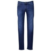 Orvieto Blauwe Jeans Hand Picked , Blue , Heren