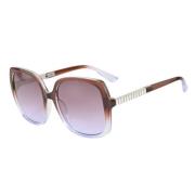 Paarse Hars Zonnebril met Paarse Lens Guess , Purple , Dames