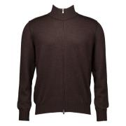 Bruine Pullover Sweater Gran Sasso , Brown , Heren