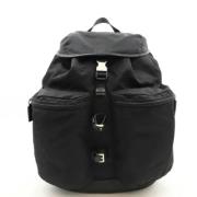 Pre-owned Canvas backpacks Prada Vintage , Black , Dames