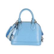 Pre-owned Leather louis-vuitton-bags Louis Vuitton Vintage , Blue , Da...