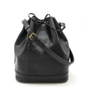 Pre-owned Leather louis-vuitton-bags Louis Vuitton Vintage , Black , D...