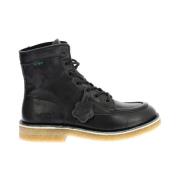 Denim Veterschoenen Kick Orijeans Kickers , Black , Dames