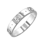 Pre-owned White Gold rings Gucci Vintage , Gray , Dames