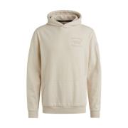 Zachte Terry Geborstelde Hoodie PME Legend , Beige , Heren