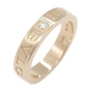 Pre-owned Metal rings Bvlgari Vintage , Beige , Dames