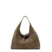 Minimalistische Taupe Angelica Schoudertas Gianni Chiarini , Beige , D...