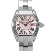 Pre-owned Glass watches Cartier Vintage , Pink , Dames