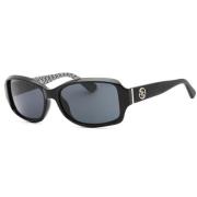 Zwarte Hars Zonnebril UV-bescherming Guess , Black , Dames