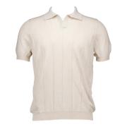 Beige Polo Shirt Gran Sasso , Beige , Heren