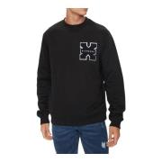 Heren Sweatshirt John Richmond , Black , Heren