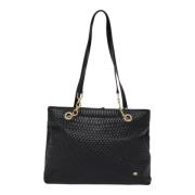 Pre-owned Leather totes Bally Pre-owned , Black , Dames