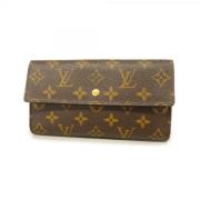 Pre-owned Fabric wallets Louis Vuitton Vintage , Brown , Dames