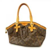 Pre-owned Fabric louis-vuitton-bags Louis Vuitton Vintage , Brown , Da...