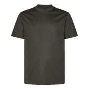 Groene T-shirts en Polos met Adelaar Logo Emporio Armani , Green , Her...