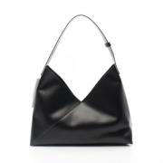 Pre-owned Leather handbags Maison Margiela Pre-owned , Black , Dames