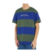 Colorblock Serif Tee Rlxd Modern Casual Tommy Hilfiger , Multicolor , ...